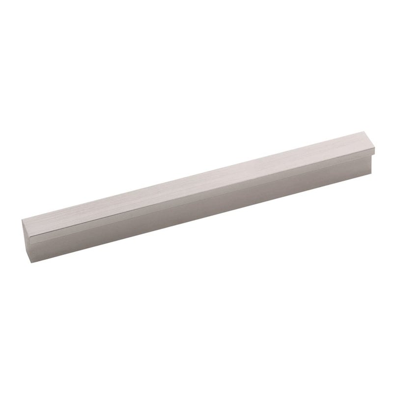 Hickory Hardware 1 Pack Solid Core Kitchen Cabinet Pulls, Luxury Cabinet Handles, Hardware for Doors & Dresser Drawers, 5-1/16 Inch (128mm) Hole Center, Toasted Nickel, Streamline Collection - Image 1